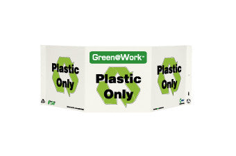 NMC GW3031-TRI-VIEW, PLASTIC ONLY, 7.5X20, RECYCLE PLASTIC (1 EACH)