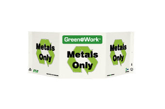 NMC GW3041-TRI-VIEW, METALS ONLY, 7.5X20, RECYCLE PLASTIC (1 EACH)
