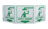 NMC GW3059-TRI-VIEW, SAFETY SHOWER, 7.5X20, RECYCLE PLASTIC (1 EACH)