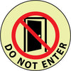 NMC GWFS24-FLOOR SIGN, WALK ON, DO NOT ENTER, 17 DIAGLOW (1 EACH)