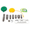 Haws AX13  AXION Advantage Eye/Face Wash Station Upgrade Kit With AXION MSR Eye/Face Wash Head, Stainless Steel Connecting Hardware, Gauge And Tape Measure (1/EA)