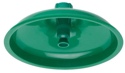 Haws SP829  1'' IPS X 10 5/8'' AXION MSR Drench Green ABS Plastic Shower Head With Integral 20 gpm Flow Control (1/EA)