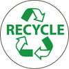 NMC HH102-RECYCLE ( GRAPHIC), 2DIA, PS VINYL (PAK OF 25)