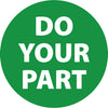 NMC HH103-DO YOUR PART, 2DIA, PS VINYL (PAK OF 25)