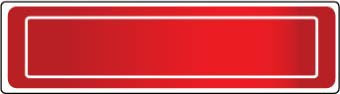 NMC HH201-RELFECTIVE RED/ORANGE STICKER, 1X4, PS VINYL, 16/STRIP (1 EACH)