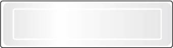 NMC HH202-REFLECTIVE WHITE STICKER, 1X4, PS VINYL, 16/STRIP (1 EACH)
