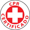 NMC HH39-HARD HAD EMBLEM, CPR CERTIFICADO, 2'' DIA, PS VINYL (PAK OF 25)