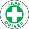 NMC HH52-HARD HAD EMBLEM, SAFE DRIVER, 2'' DIA, PS VINYL (PAK OF 25)