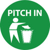 NMC HH94-PITCH IN (GRAPHIC), 2DIA. PS VINYL (PAK OF 25)