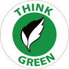 NMC HH97-THINK GREEN (GRAPHIC), 2DIA, PS VINYL (PAK OF 25)