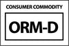 NMC HW26-LABELS, COMSUMER COMMODITY ORM-D, 1 1/2X2 1/4, PS PAPER (1 ROLL)