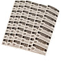 NMC IDL1-LABELS, LOKOUT ID, 5/8X1 1/2, PS VINYL, 5 STRIPS OF 8 LABELS, 40 LABELS PER PACKAGE (PAK OF 5)