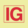 NMC IMO133R-IMO, SYMBOL, INERT GAS INSTALLATION, 6X6, GLOW RIGID LAMINATED (1 EACH)