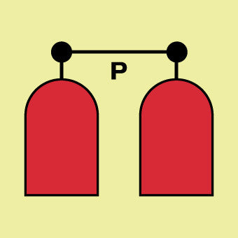 NMC IMO160P-IMO, SYMBOL, RELEASE STATION POWDER, 6X6, GLOW VINYL LAMINATED (1 EACH)