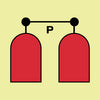 NMC IMO160P-IMO, SYMBOL, RELEASE STATION POWDER, 6X6, GLOW VINYL LAMINATED (1 EACH)