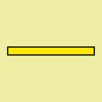 NMC IMO178P-IMO, SYMBOL, B CLASS DIVISION, 6X6, GLOW VINYL LAMINATED (1 EACH)