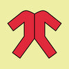 NMC IMO182P-IMO, SYMBOL, PROTECTIVE CLOTHING, 6X6, GLOW VINYL LAMINATED (1 EACH)