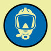NMC IMO183P-IMO, SYMBOL, BREATHING APPARATUS, 6X6, GLOW VINYL LAMINATED (1 EACH)