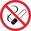 NMC ISO219AP-LABEL, GRAPHIC FOR NO SMOKING, 2IN DIA, PS VINYL (PAK OF 10)