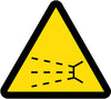 NMC ISO252AP-LABEL, GRAPHIC FOR SPLASH HAZARD, 2IN DIA, PS VINYL (PAK OF 10)