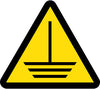 NMC ISO255AP-LABEL, GRAPHIC FOR ELECTRIC GROUND HAZARD, 2IN DIA, PS VINYL (PAK OF 10)