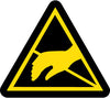 NMC ISO256AP-LABEL, GRAPHIC FOR STATIC SENSITIVE HAZARD, 2IN DIA, PS VINYL (PAK OF 10)
