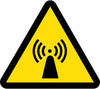 NMC ISO257AP-LABEL, GRAPHIC FOR ELECTRO MAGNETIC HAZARD, 2IN DIA, PS VINYL (PAK OF 10)