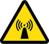 NMC ISO457AP-LABEL, GRAPHIC FOR ELECTRO MAGNETIC HAZARD, 4IN DIA, PS VINYL (PAK OF 5)