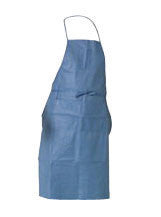 Kimberly-Clark 36260 Professional 28" X 40" Denim Blue 40" KLEENGUARD A20 MICROFORCE SMS Fabric Disposable Breathable Particle Protection Apron (100 Per Case)  (1/EA)