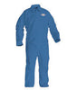 Kimberly-Clark 45235 Professional 2X Denim Blue KLEENGUARD A60 Microporous Film Laminate Disposable Breathable Bloodborne Pathogen And Chemical Splash Protection Coveralls With Front Zipper Closure (24 Per Case)  (1/EA)