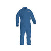 Kimberly-Clark 58533 Professional Large Denim Blue KLEENGUARD A20 MICROFORCE SMS Fabric Disposable Breathable Particle Protection Coveralls With Front Zipper Closure (24 Per Case)  (1/EA)