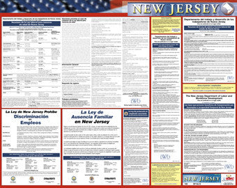 NMC LLPS-NJ-LABOR LAW POSTER, NEW JERSEY (SPANISH), 39X27 (1 EACH)