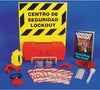 NMC LORK2BI-LOTO,ELECTRICAL LOCKOUT BILINGUAL, BACKBOARD AND RACK, 16X14 (1 EACH)