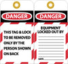 NMC LOTAG1-25-SPECIAL TAG,  LOTAG1 WITH GROMMETS PACKED IN PACKAGES OF 25,   6X3, UNRIP VINYL (PAK OF 25)