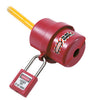NMC LP487-PLUG LOCKOUT, ROTATING, 2 1/4'' DIA.X6'' W/CABLE DIA. UP TO 3/4'' (1 EACH)