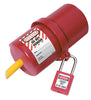 NMC LP488-PLUG LOCKOUT, ROTATING, 3'' DIA.X6'' W/CABLE DIA. UP TO 3/4'' (1 EACH)