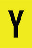 NMC LPS4Y-LETTER CARD, 1'' Y (10 LETTERS/CARD), PS CLOTH (1 EACH)