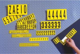 NMC NPS16-NUMBER CARD, 3'' 0-4 (5 NUMBERS/CARD), PS CLOTH (1 EACH)