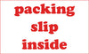 NMC LR23AL-LABELS, SHIPPING AND PACKING, PACKING SLIP INSIDE - RED ON WHITE, 3X5, PS PAPER (1 ROLL)