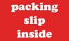 NMC LR24AL-LABELS, SHIPPING AND PACKING, PACKING SLIP INSIDE - WHITE ON RED, 3X5, PS PAPER (1 ROLL)