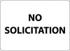 NMC M108RB-NO SOLICITATION, 10X14, RIGID PLASTIC (1 EACH)