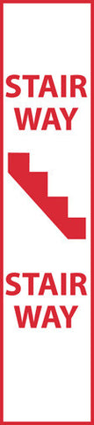 NMC M127P-STAIRWAY, 18X4, PS VINYL (1 EACH)