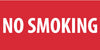 NMC M17P-NO SMOKING, 12X24, PS VINYL (1 EACH)
