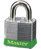 Master Lock 3INKGRN Green 1 9/16" W Laminated Steel Lockout Pin Tumbler Padlock With 9/32" X 3/4" Shackle And Key Number Ink Stamped On Bottom Of Lock (Keyed Differently)  (6/EA)