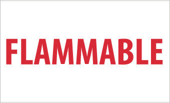 NMC M29PP-FLAMMABLE, 3X5, PS VINYL (1 EACH)