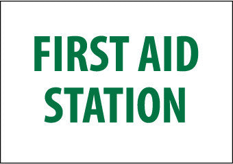 NMC M442R-FIRST AID STATION, 7X10, RIGID PLASTIC (1 EACH)