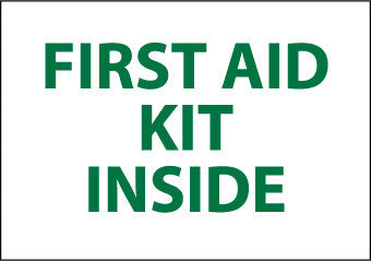 NMC M65R-FIRST AID KIT INSIDE, 7X10, RIGID PLASTIC (1 EACH)