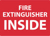 NMC M720PB-FIRE EXTINGUISHER INSIDE, 10X14, PS VINYL (1 EACH)