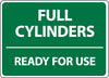NMC M744RB-FULL CYLINDERS READY FOR USE, 10X14, RIGID PLASTIC (1 EACH)
