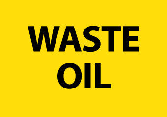 NMC M751PB-WASTE OIL, 10X14, PS VINYL (1 EACH)